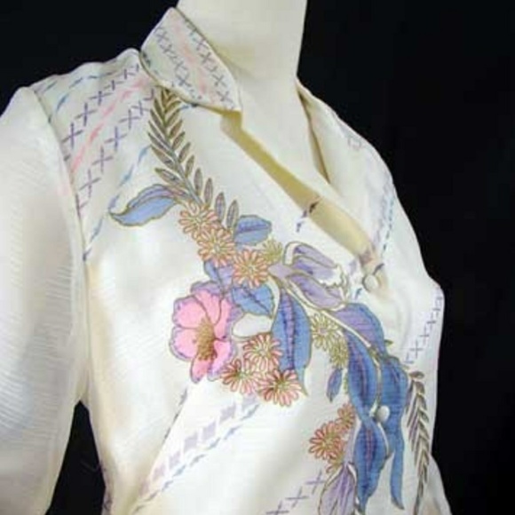 60's Alfred Shaheen women's Dress. Medium - Picture 4 of 8